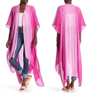 NWT Free People Angelica Dip Dye Kimono